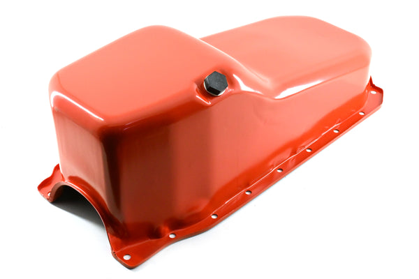 Steel Oil Pan for 1986–2002 Chevy SB 305/327/350 – Orange
