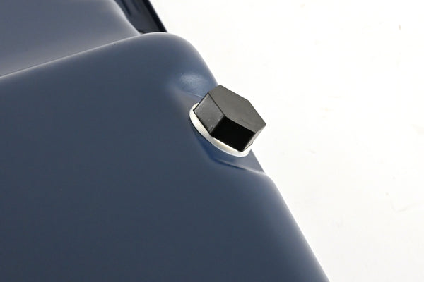 Steel Oil Pan – Fits 1958–1976 Ford FE Big Block 352‑390‑406‑427‑428 (Front Sump, Stock Capacity) – Blue Finish