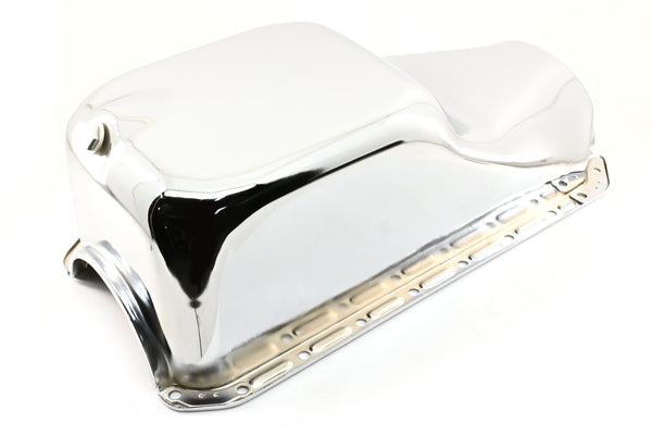 1955-58 CHRYSLER-MOPAR HEMI 354-392 OEM STYLE OIL PAN - CHROME