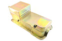 Fits 1979–93 Ford Mustang SB 302 5.0 – OEM Replacement Steel Racing Oil Pan – 7 Qt Capacity – Zinc-Plated Finish