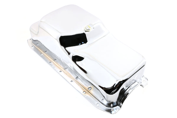 1971-80 CHRYSLER-MOPAR SMALL BLOCK 360 OIL PAN - CHROME