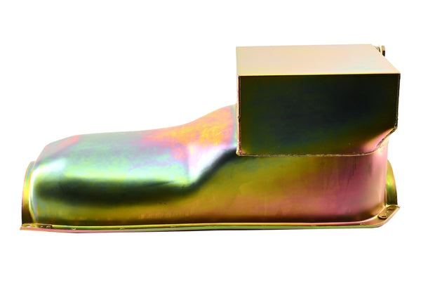 Steel Oil Pan for 1964-1980 Oldsmobile 330/350/400/425/455 – Zinc-Plated
