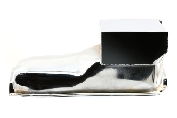 Steel Oil Pan for 1964-1980 Oldsmobile 330/350/400/425/455 – Chrome