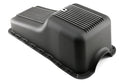 Aluminum Retro Finned Oil Pan – Fits 1965–1987 Ford SB 260‑289‑302 – Front Sump – Black