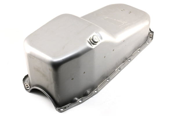 Steel Oil Pan for 1980–85 Chevy SB 267‑283‑305‑327‑350 – Raw Steel