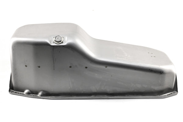 Steel Oil Pan for 1980–85 Chevy SB 267‑283‑305‑327‑350 – Raw Steel