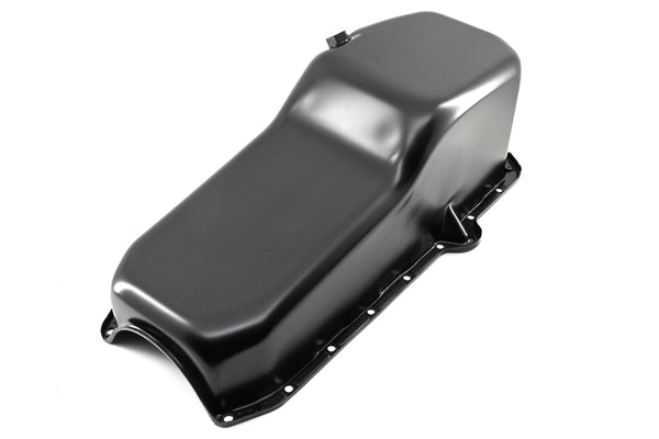 Steel Oil Pan for 1980–85 Chevy SB 267‑283‑305‑327‑350 – Black