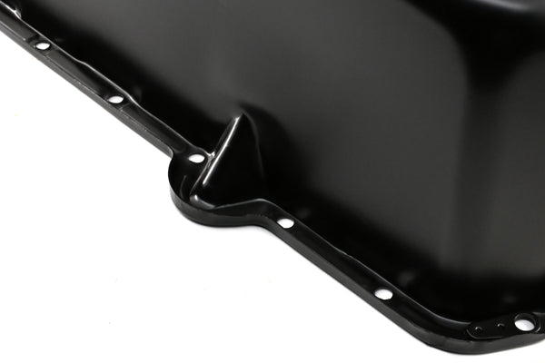 Steel Oil Pan for 1980–85 Chevy SB 267‑283‑305‑327‑350 – Black
