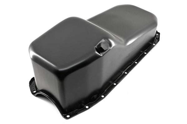 Steel Oil Pan for 1980–85 Chevy SB 267‑283‑305‑327‑350 – Black