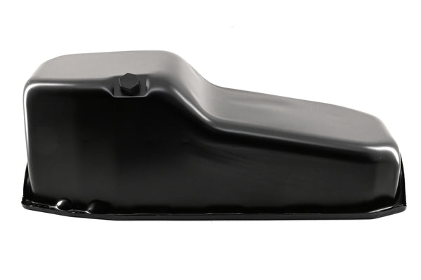 Steel Oil Pan for 1980–85 Chevy SB 267‑283‑305‑327‑350 – Black
