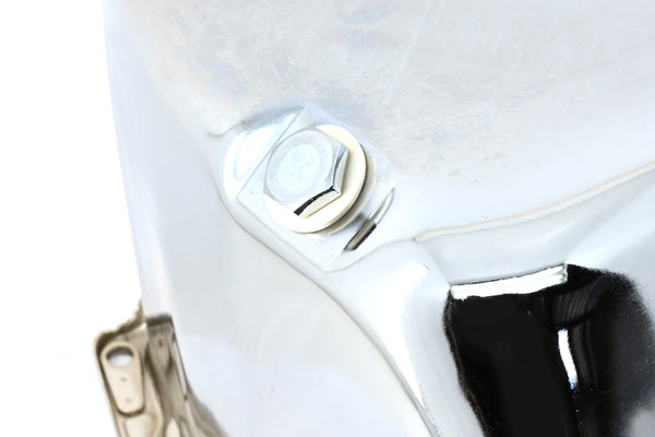 1980-85 CHEVY SMALL BLOCK 267-283-305-327-350 STOCK CAPACITY OIL PAN - CHROME