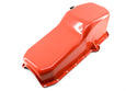 1980-85 CHEVY SMALL BLOCK 267-283-305-327-350 STOCK CAPACITY OIL PAN - ORANGE