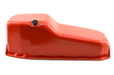 1980-85 CHEVY SMALL BLOCK 267-283-305-327-350 STOCK CAPACITY OIL PAN - ORANGE