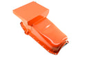 1958-79 CHEVY SMALL BLOCK 283-305-327-350-400 DRAG RACING OIL PAN - ORANGE