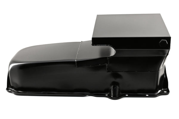 1962-67 CHEVY II-NOVA 1986-02 SMALL BLOCK 283-400 DRAG RACING OIL PAN - BLACK