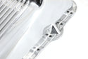 Aluminum Oil Pan – Fits 1980–1985 Chevy SB 283–350 – Stock 4‑Quart – Retro Finned – Polished