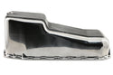 Aluminum Oil Pan – Fits 1980–1985 Chevy SB 283–350 – Stock 4‑Quart – Retro Finned – Polished