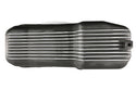 Aluminum Oil Pan – Fits 1980–1985 Chevy SB 283–350 – Stock 4‑Quart – Retro Finned – Black