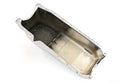 Aluminum Oil Pan – Fits 1986–2002 Chevy Small Block 262–400 – Retro Finned – Chrome Finish