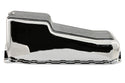 Aluminum Oil Pan – Fits 1986–2002 Chevy Small Block 262–400 – Retro Finned – Chrome Finish