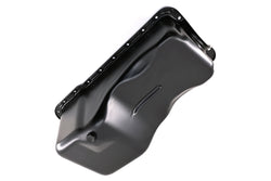 Steel Oil Pan – Fits 1962–1982 Ford SB 260‑289‑302 – Stock Capacity – Front Sump – Black