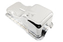 Steel Oil Pan – Fits 1962–1982 Ford SB 260‑289‑302 – Stock Capacity – Front Sump – Chrome