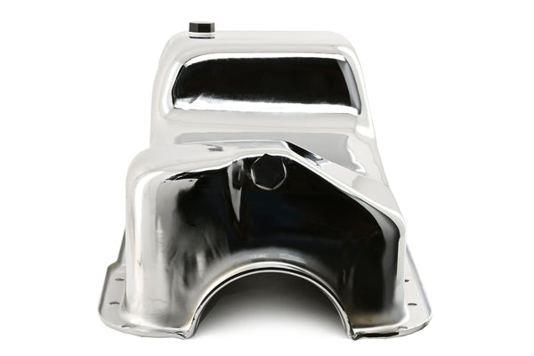 Steel Oil Pan Fits 1979–1995 Ford 5.0L Mustang & Fox Chassis – Chrome Finish