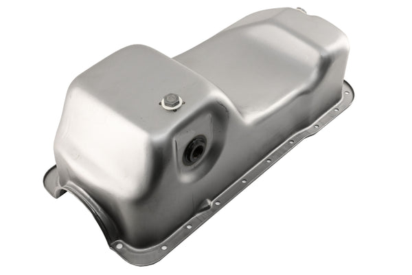 Steel Oil Pan Fits 1979–19995 Ford 5.0L Mustang & Fox Chassis – Raw Steel Finish