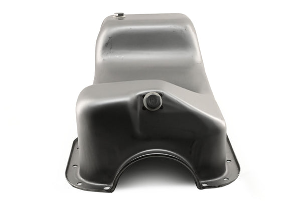 Steel Oil Pan Fits 1979–19995 Ford 5.0L Mustang & Fox Chassis – Raw Steel Finish