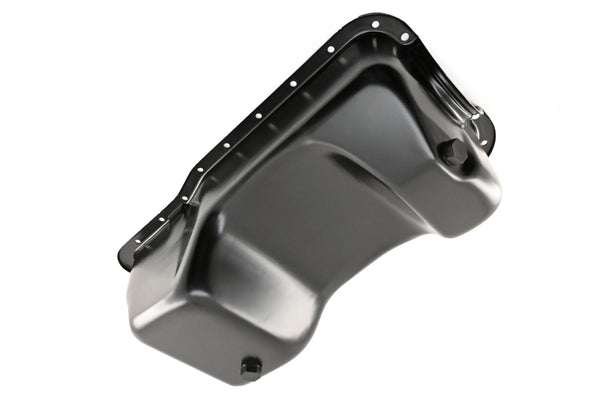 Steel Oil Pan Kit Fits 1979–1995 Ford 5.0L Mustang & Fox Chassis – Black Finish