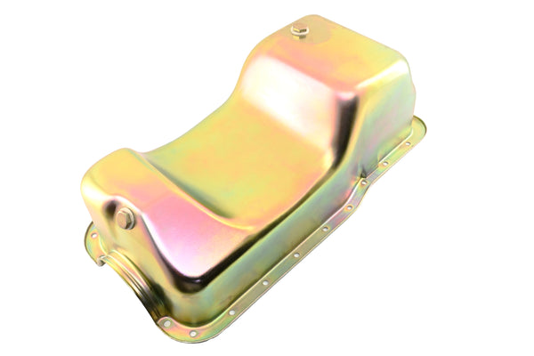 Steel Oil Pan Fits 1979–1995 Ford 5.0L Mustang & Fox Chassis – Zinc‑Plated Finish