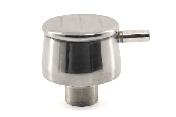 Aluminum Breather PCV Valve – Ball Milled – Polished Finish