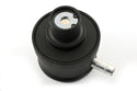 Aluminum Breather PCV Valve – Smooth Style – Powder‑Coated Matte Black