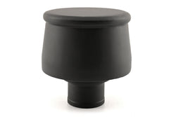 Aluminum Breather – Smooth Style – Powder‑Coated Matte Black