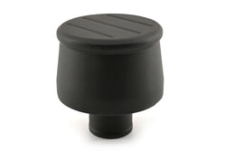 Aluminum Breather – Ball Milled – Powder‑Coated Matte Black