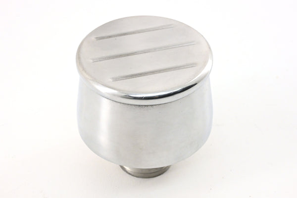 Aluminum Breather – Ball Milled – Polished Finish
