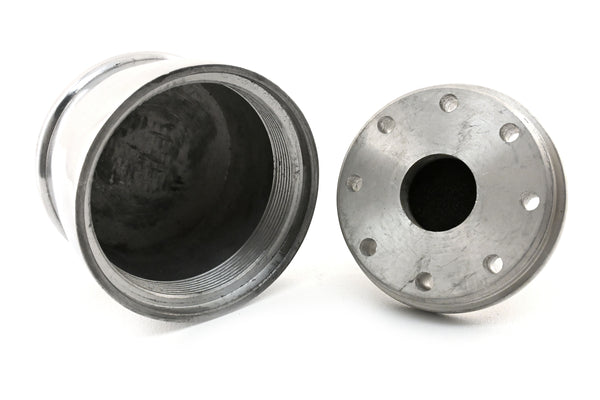 Aluminum Breather – Ball Milled – Polished Finish