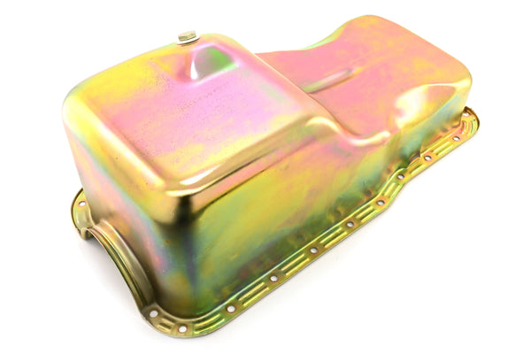 Steel Oil Pan Fits 1969-81 Ford SB 351W Windsor - Stock Capacity – Zinc