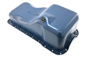 Steel Oil Pan Fits 1969-81 Ford SB 351W Windsor - Stock Capacity – Blue