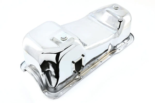 STEEL 1983-93 FORD OIL PAN MUSTANG 351W 5.8L - CHROME