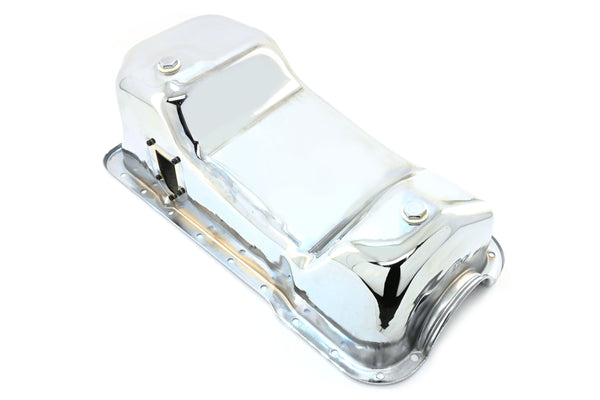 STEEL 1983-93 FORD OIL PAN MUSTANG 351W 5.8L - CHROME