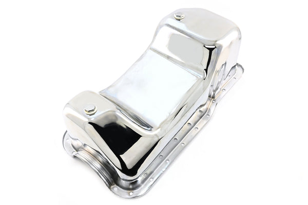 STEEL 1983-93 FORD OIL PAN MUSTANG 351W 5.8L - CHROME