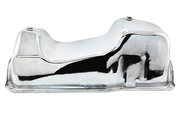 STEEL 1983-93 FORD OIL PAN MUSTANG 351W 5.8L - CHROME