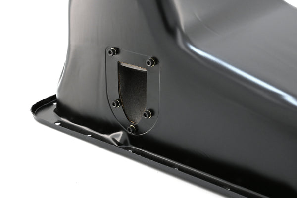 STEEL 1983-93 FORD OIL PAN MUSTANG 351W 5.8L - BLACK