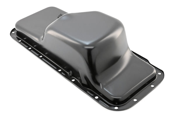 Compatible/Replacement Steel Tie Rod Dimple Oil Pan for Chrysler/Mopar Big Block BB 361-383-400-413-426W-440 – Black (A-Body & C-Body)