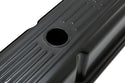 Tall Steel Valve Covers – Fits 1958–1986 Chevy Small Block 283‑305‑327‑350 (Stamped “350” Logo, 1 Hole Each) – Black Finish