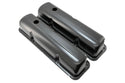 Steel Valve Covers Fits 1957–1976 Ford FE 352‑390‑406‑427‑428 – Smooth – 1 Hole – Black (EDP Coated)