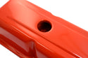Steel Tall Valve Covers – Fits 1958–86 Chevy Small Block 283-400 – 1 Hole – Orange