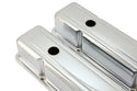 Steel Tall Valve Covers – Fits 1958–86 Chevy Small Block 283-400 – 1 Hole – Chrome