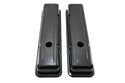 Steel Short Valve Covers – Fits 1958–86 Chevy SB 283-305-327-350-400 – Smooth – Black